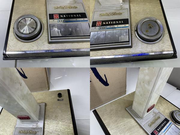 ♭OG♭ ナショナル 扇風機 F-35MA 羽根径35cm 青羽根 3枚羽根 昭和