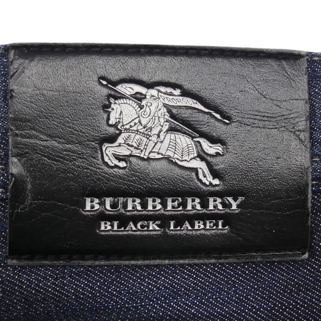 即決★BURBERRY BLACK LABE★W31位 ジーンズ 廃盤 バーバリーブラックレーベル メンズ 76 デニム パンツ 三陽商会 ナイト刺繍 ボトムス