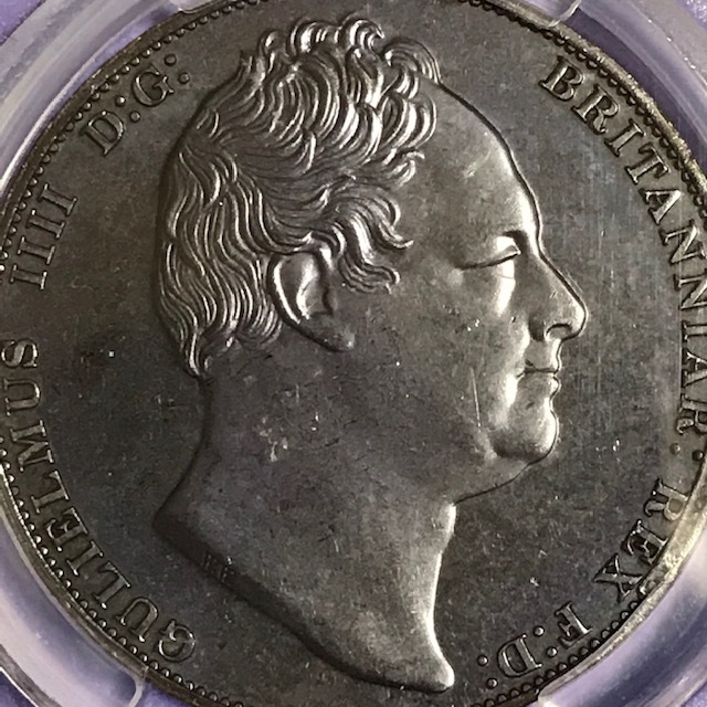 ☆1835銘 イギリス ファンタジークラウン貨 ウィリアム4世 三美神 PCGS