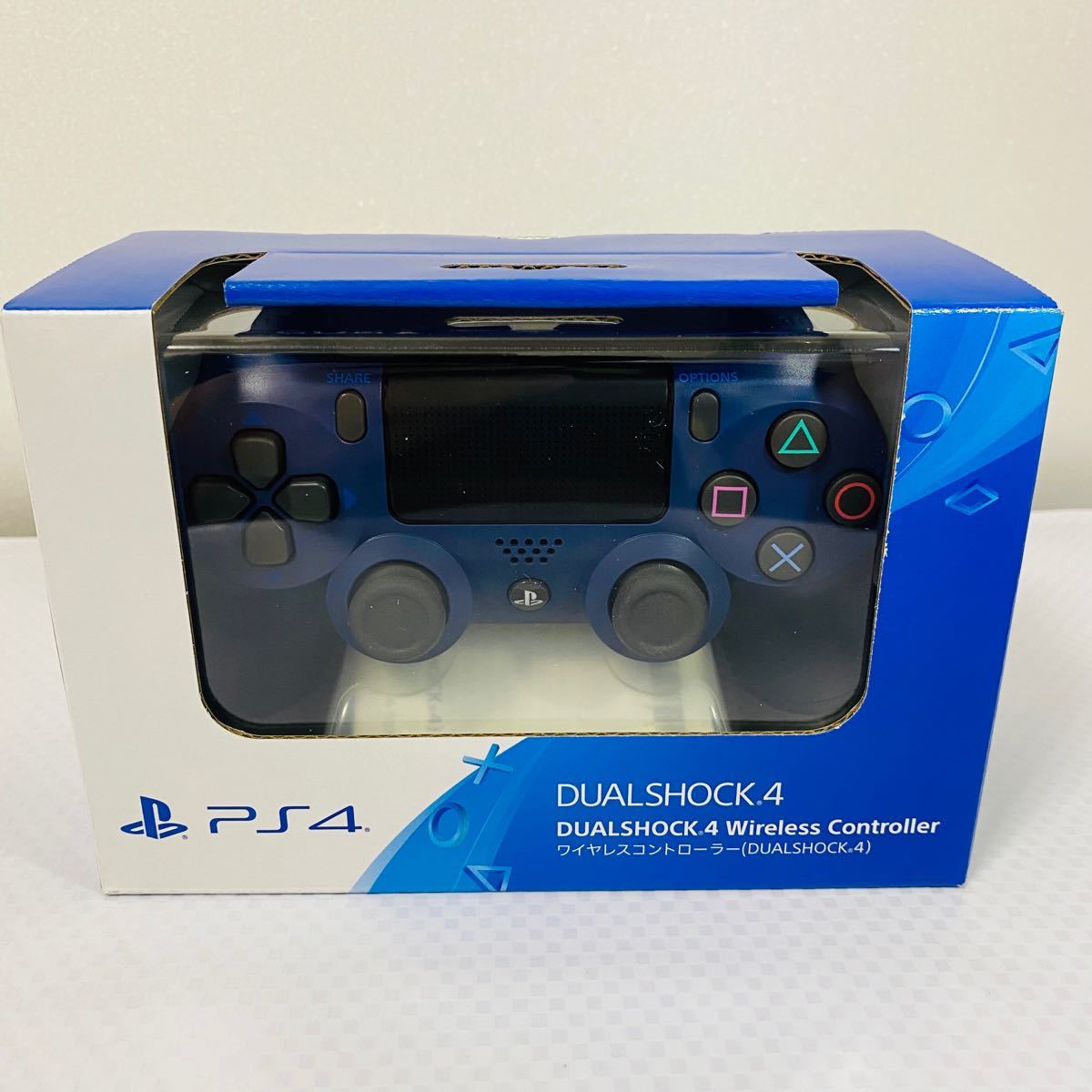 DUALSHOCK4 PS4  純正 デュアルショック4 ミッドナイトブルー ワイヤレスコントローラー
