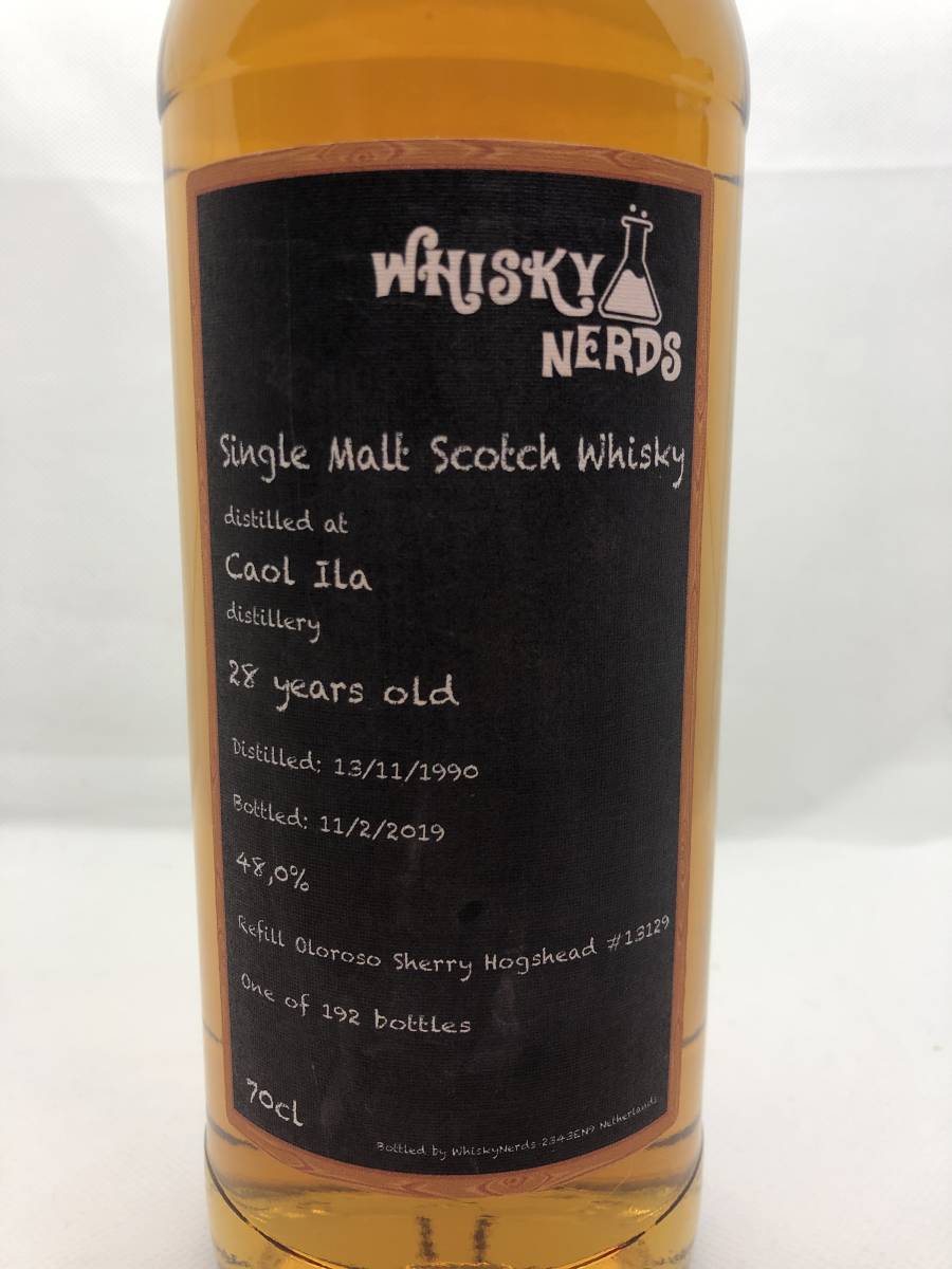 CAOL ILA カリラ 28年 48% Whisky Nerds シングルシェリーカスクシングルカスクウィスキー