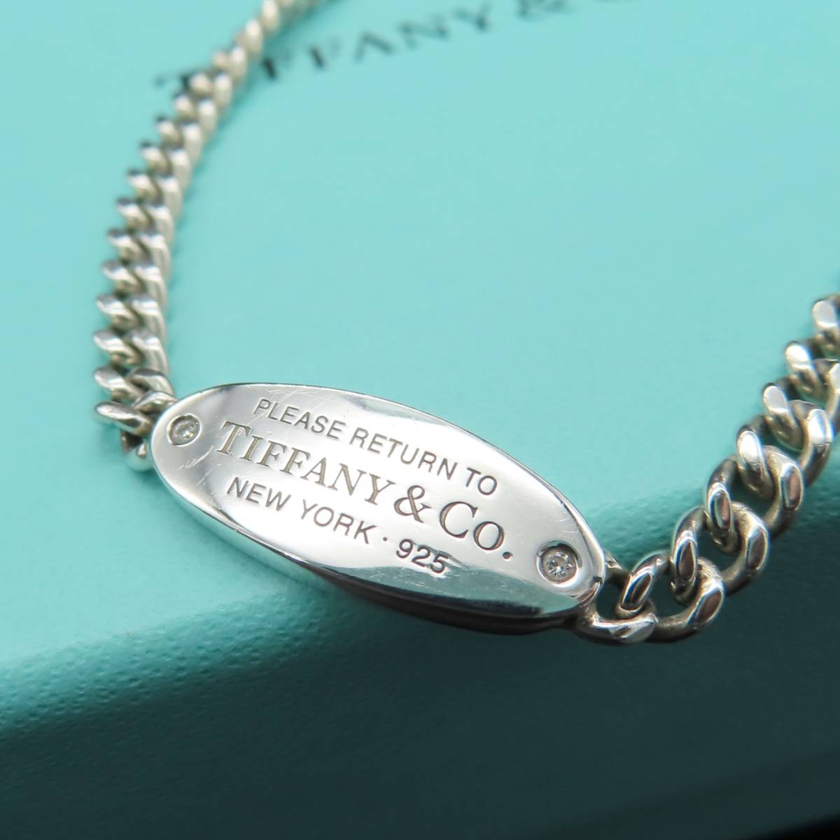 保証書付】 Tiffany&Co. 美品 ティファニー GG31 SV925 Ag