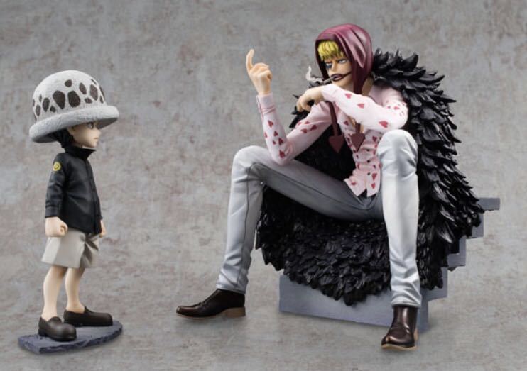 新品未使用!POP ワンピース ONE PIECE ワンピース Portrait.Of.Pirates 【LIMITED EDITION】 コラソン＆ロー メガハウス_画像6