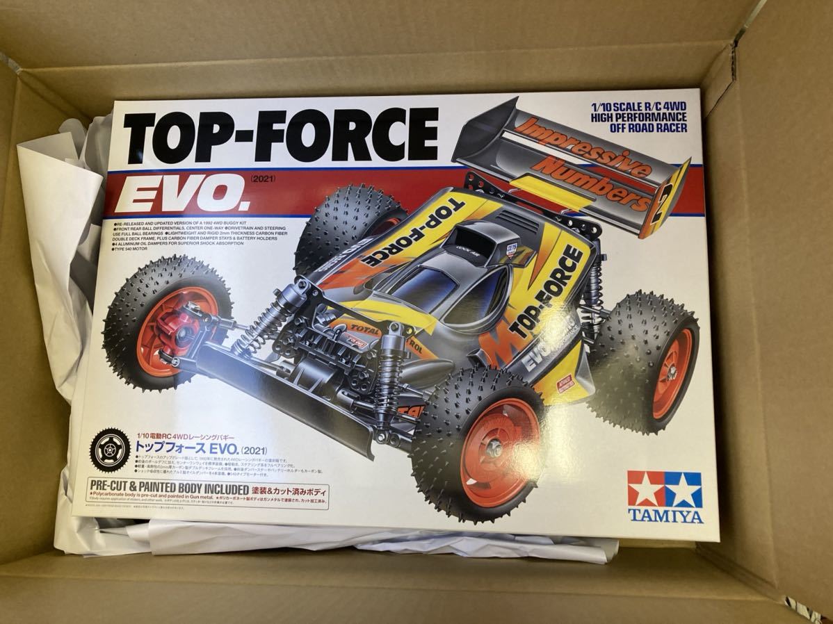 タミヤ 1/10RC 新品 未開封 トップフォース エボリューション evo 特別
