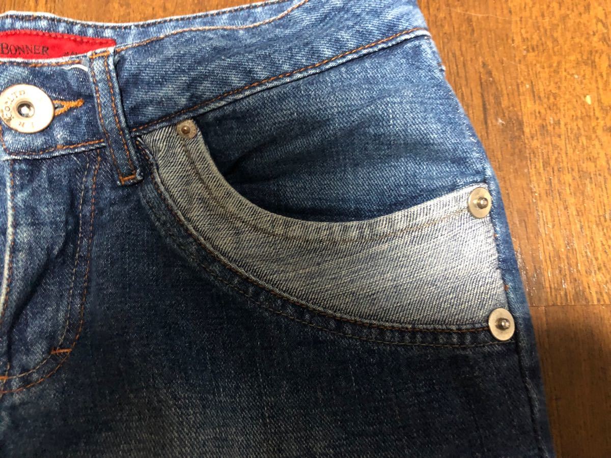 WALES BONNER ストレートジーンズ ボトムス、パンツ ジーンズ、デニム