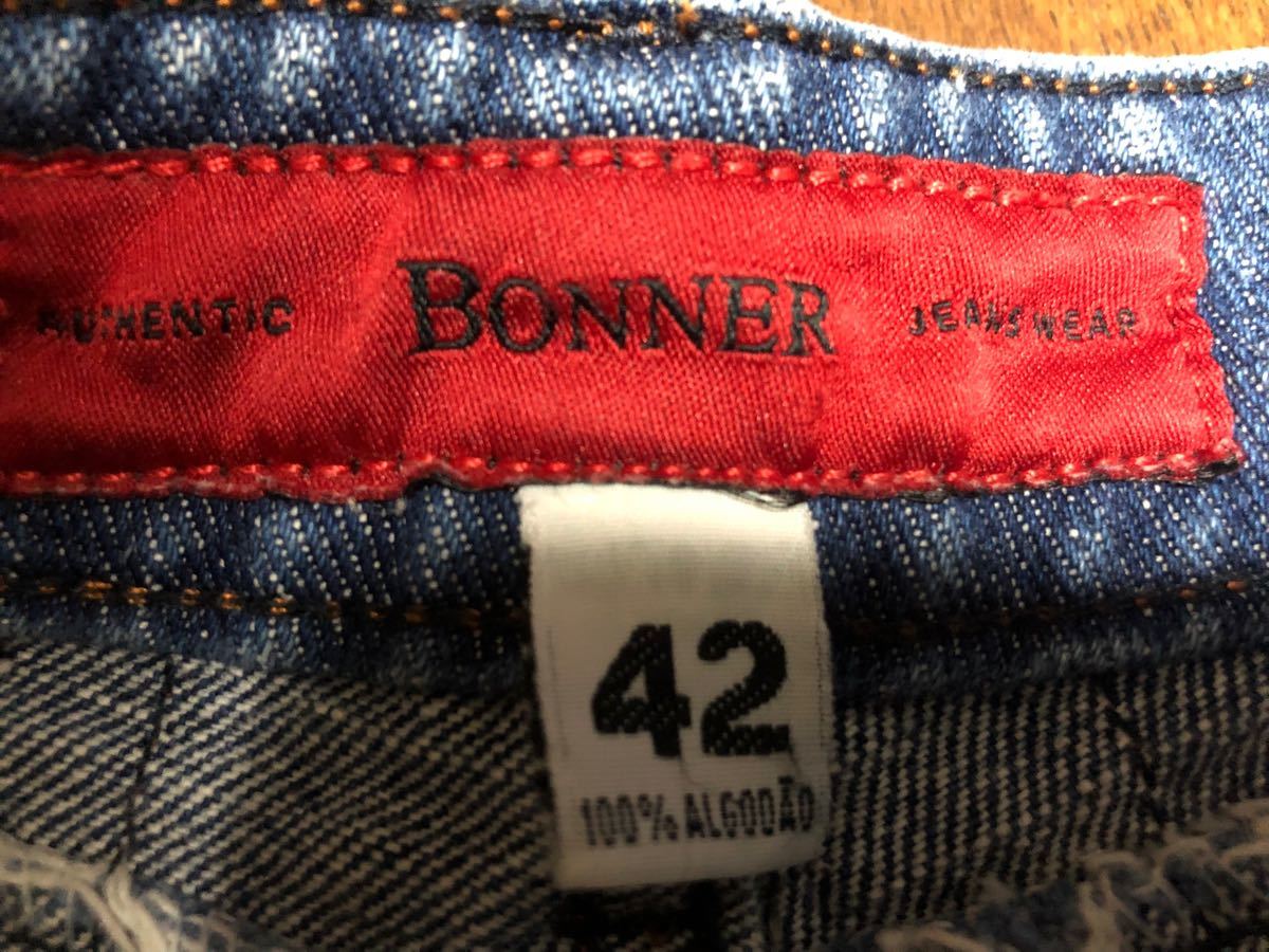WALES BONNER ストレートジーンズ ボトムス、パンツ ジーンズ、デニム