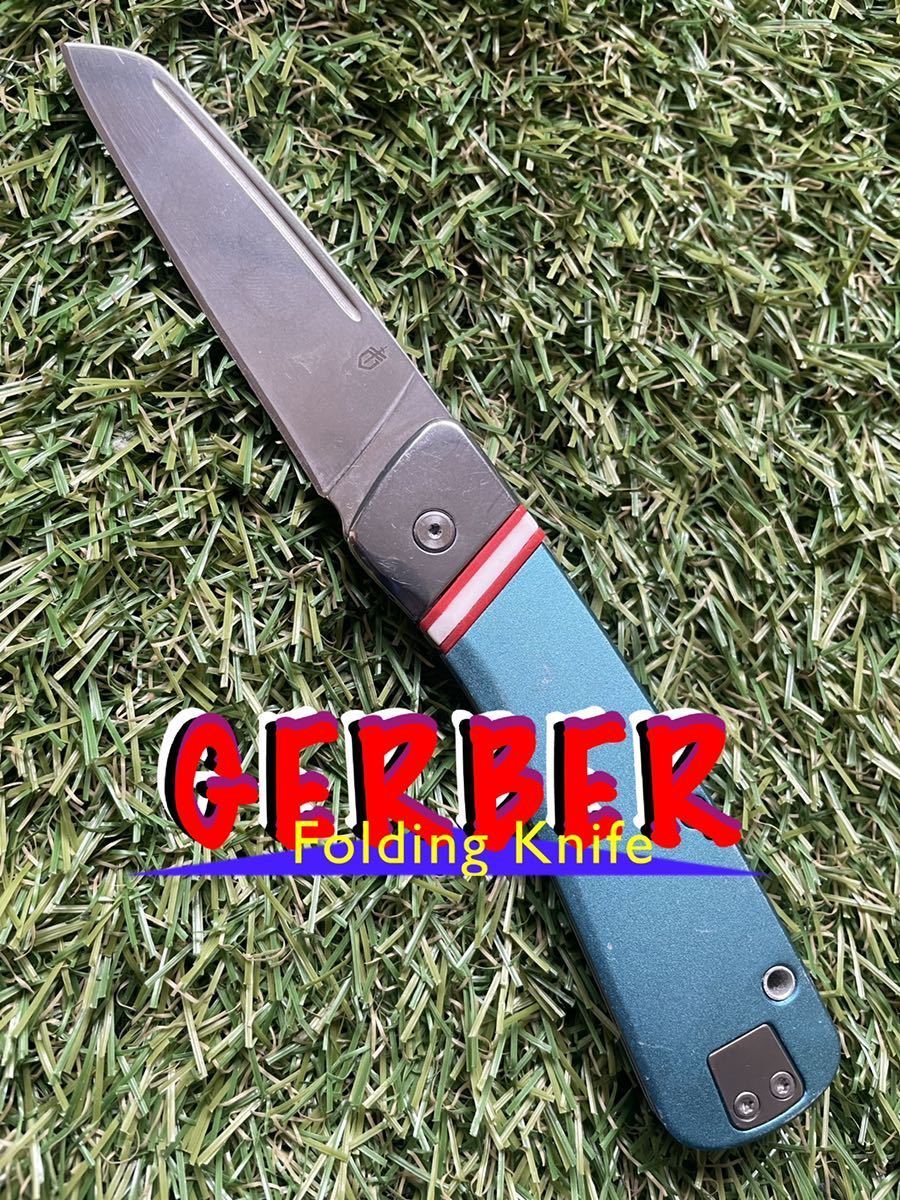 GERBER #907 STRAIGHT LACE ガーバー フォールディングナイフ 折りたたみナイフ