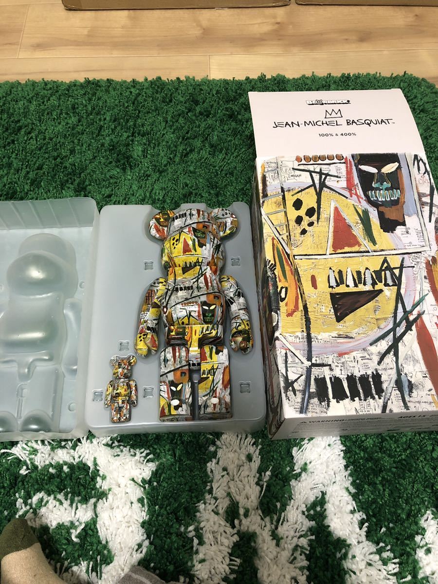 ベアブリック BE@RBRICK バスキア BASQUIAT 400%100% #1 www.lram-fgr.ma