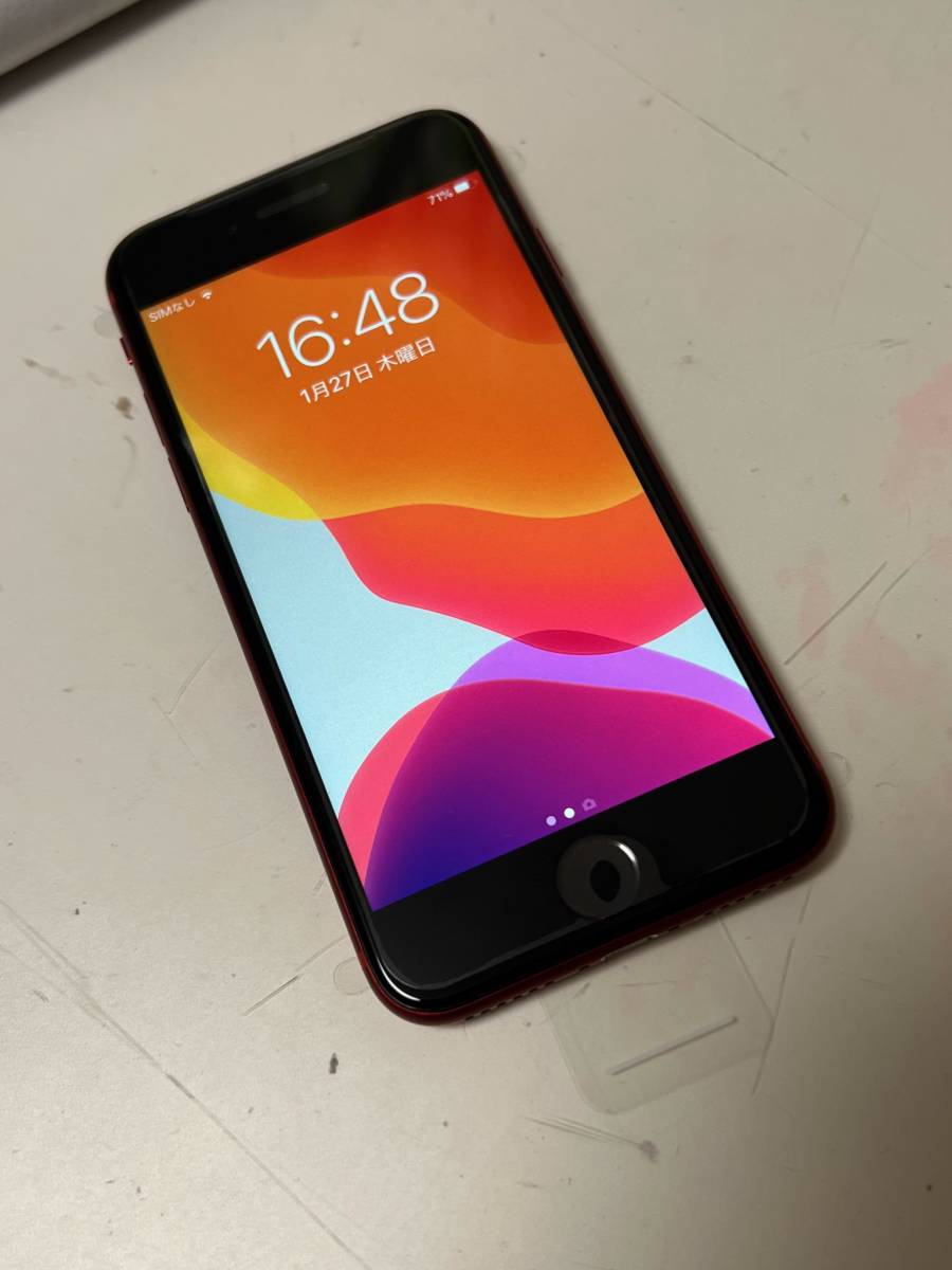 新品未使用 SIMロック解除済み Apple iPhone8 64GB プロダクトレッド