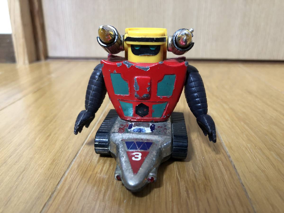 ポピー 超合金 ゲッターロボ 3 武蔵 バンダイ フィギュア 永井豪