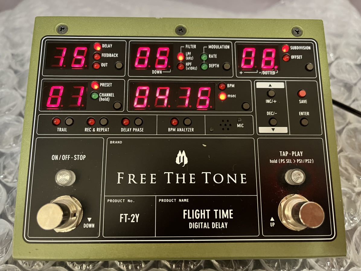 FREE THE TONE Delay FLIGHT TIME FT-2Y almuftionline.com