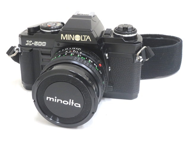 MINOLTA ミノルタ X-500 レンズ２本付き - 通販 -