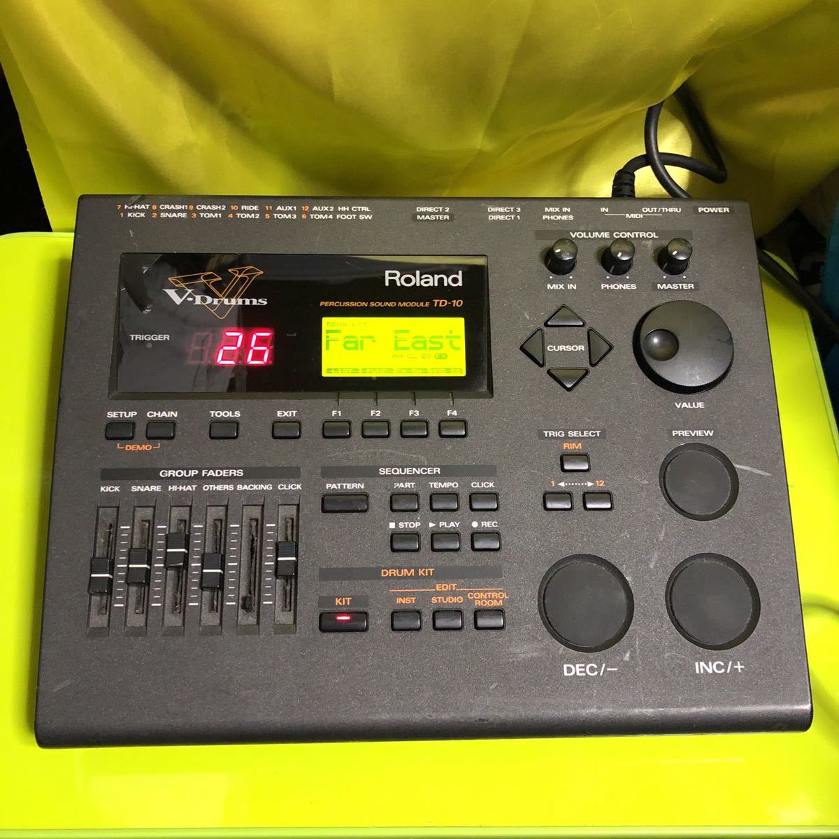 Roland ローランド 電子ドラム 音源モジュール HD-1 本体のみ