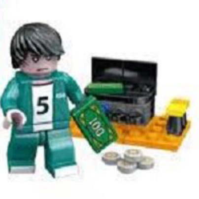 ミニフィグ イカゲーム風 8体+1体 セット レゴ 互換 LEGO ミニフィギュア ブロック おもちゃ 動物 男の子 女の子 子供 キッズ 知育 玩具_画像2