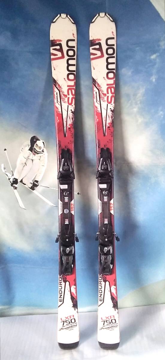 ◇◇USED 152cm ワックス済 スキー板 サロモン SALOMON ENDURO LXR750