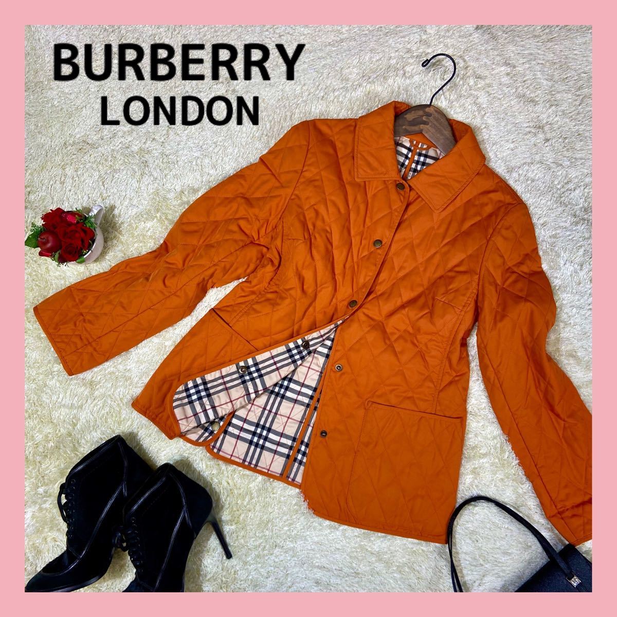 BURBERRY LONDON ノバチェック アウター キルティングジャケット kmsmc