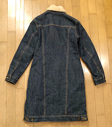 ■新品 JOHN’S SURF girls 裏ボア デニムコート INDIGO-F ジョンズサーフ ジョンズクロージング リーバイス_画像6