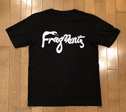 # ultimate beautiful goods THE PARKING GINZA FRGMTS AW TOUR 1978 T-shirt BK-M FRAGMENT Fujiwara hirosi parking f rug men to