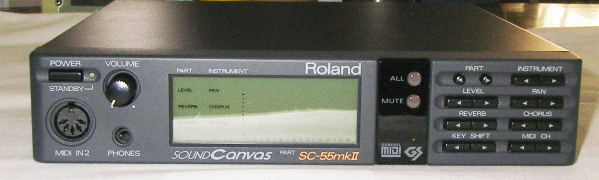 ☆美品☆Roland SOUND CANVAS SC-55MK2 SC-55MKII (MT-32) General