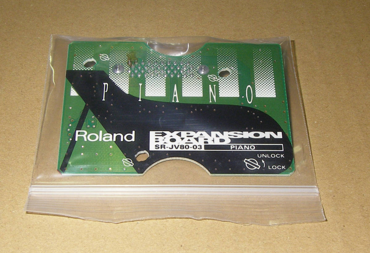 ☆Roland EXPANSION BOARD SR-JV80-03 PIANO☆OK!!☆MADE in JAPAN