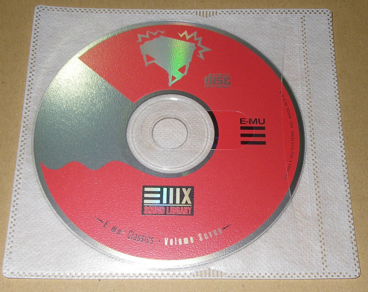 E-MU 【国内配送】 CLASSICS VOLUME SEVEN SOUND 優先配送 STORAGE CD LIBRARY DATA