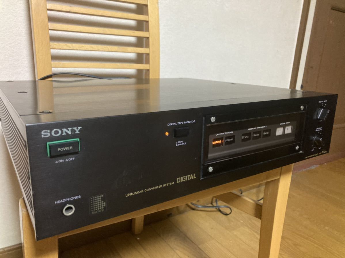 SONY UNILINEAR CONVERTER SYSTEM DAコンバーターユニット DAS