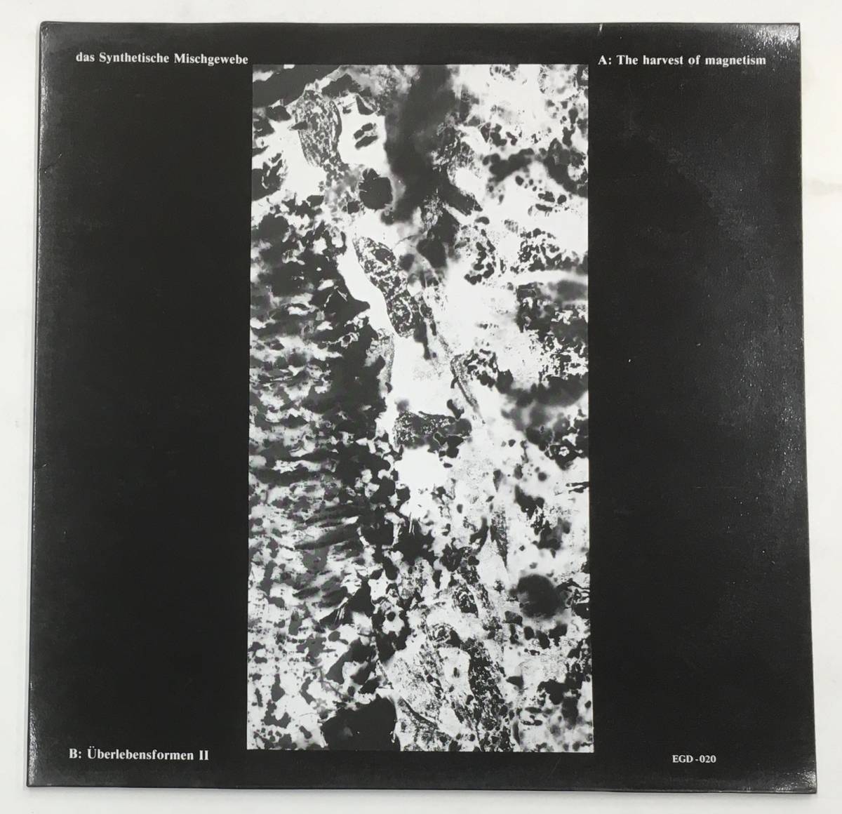 LP DAS SYNTHETISCHE MISCHGEWEBE / The Harvest Of Magnetism EGD-020 ノイズ エクスペリメンタル_画像2