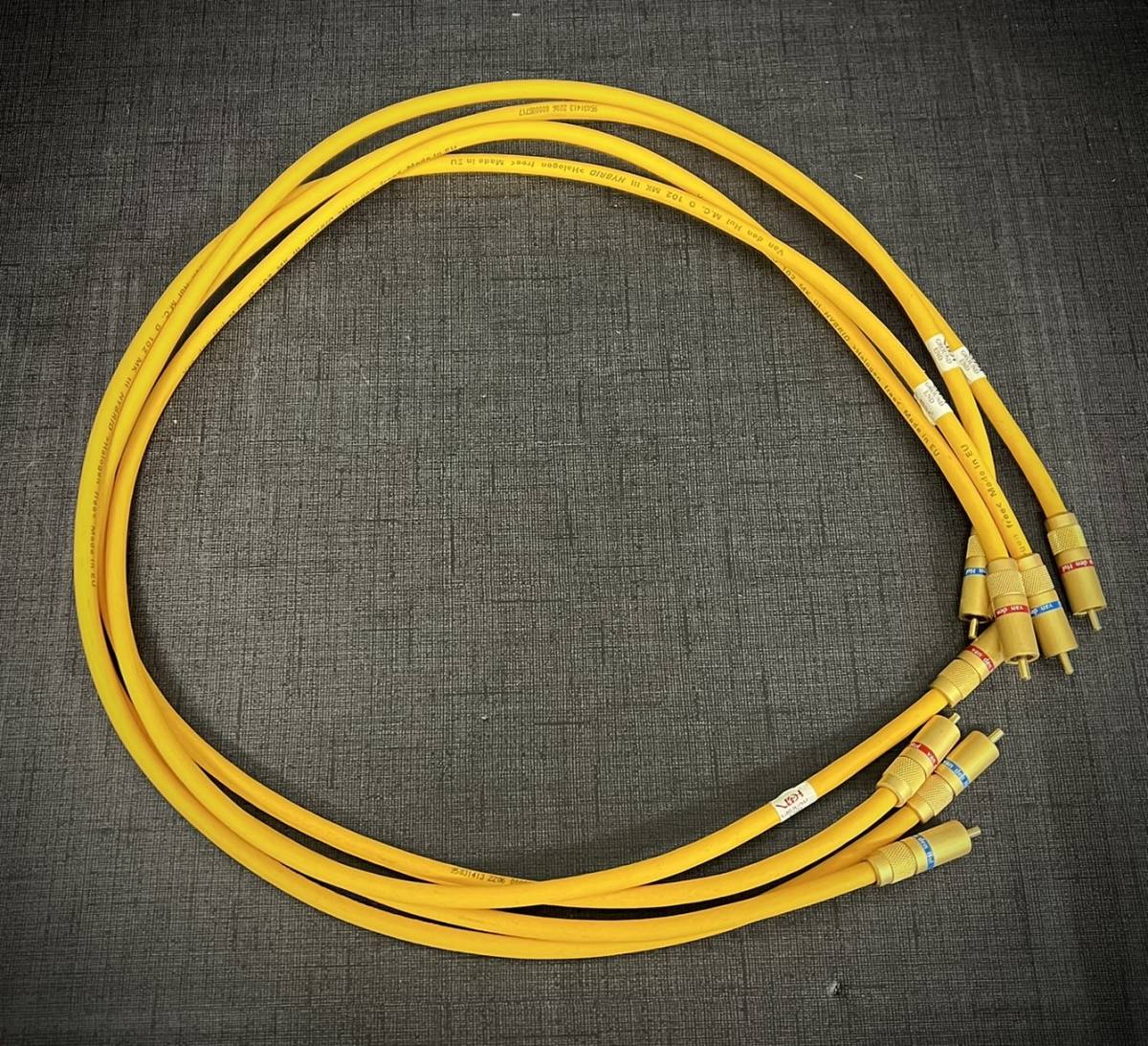 VAN DEN HUL D102 ヴァンデンハル RCAケーブル MK III HYBRID S042 www