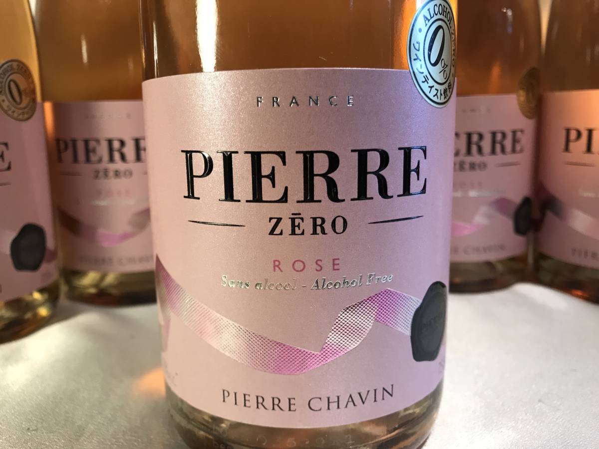花見６本セット アルコール度數(shù)0%スパークリングワインテイスト飲料 ドメーヌ?ピエール?シャヴァン ピエール?ゼロ ロゼ?フランス