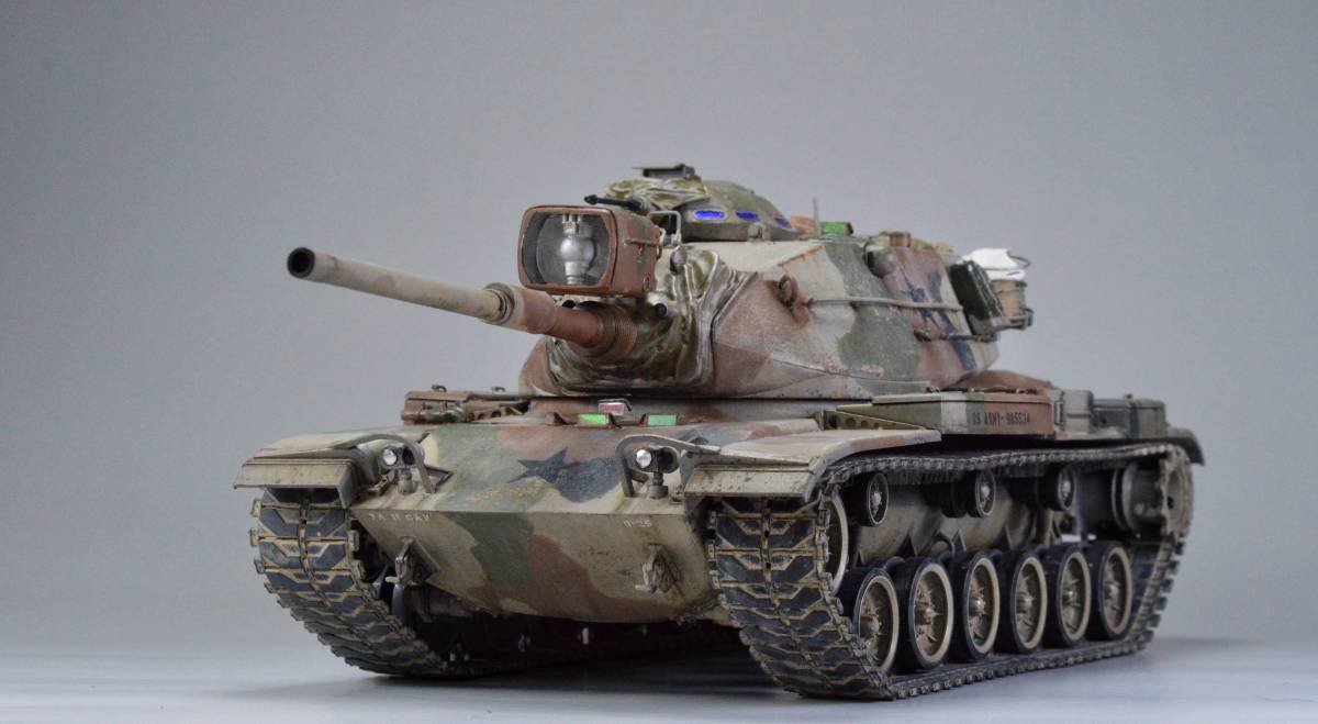 35 アメリカ戦車 M60A1 リアクティブアーマー　タミヤ