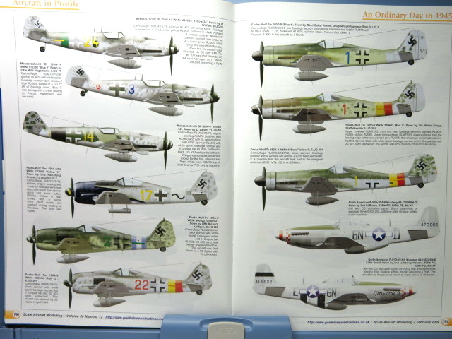 B スケールエアクラフトモデリング 2009/2 ドイツ上空の戦闘 _画像3