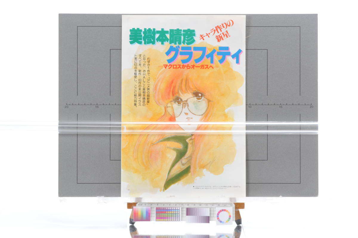 [Delivery Free]1980s Animege? Graffiti Haruhiko 美樹本 晴彦グラフィティ(MACROSS/Orguss)マクロス/オーガス[tagアニメージュ]