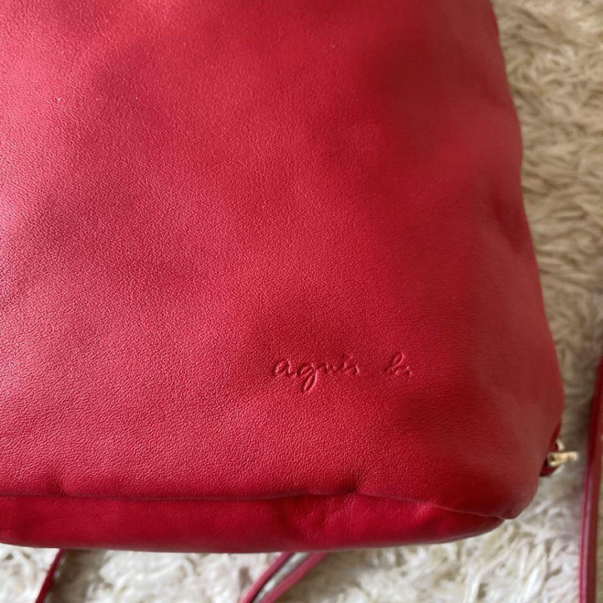 agnes b アニエスベー 2way シモーヌ プレッション リュック agnes b アニエスベー 2way シモーヌ プレッション リュック