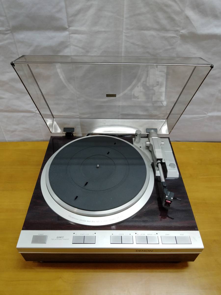 DENON(デノン)『クオーツD.Dフルオートプレーヤー(DP-47F)』 ジャンク品 ターンテーブル レコードプレーヤー_画像1