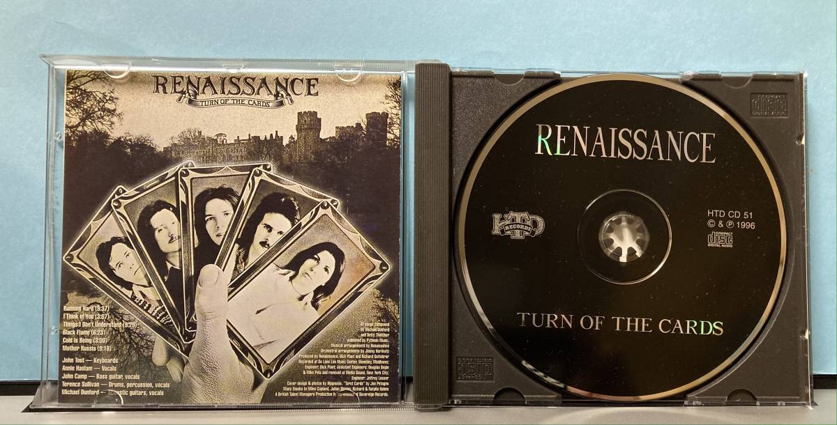 英輸入盤CD ルネッサンス RENAISSANCE/TURN OF THE CARDS 運命のカード/ANNIE HASLAM/アニー・ハズラム_画像3