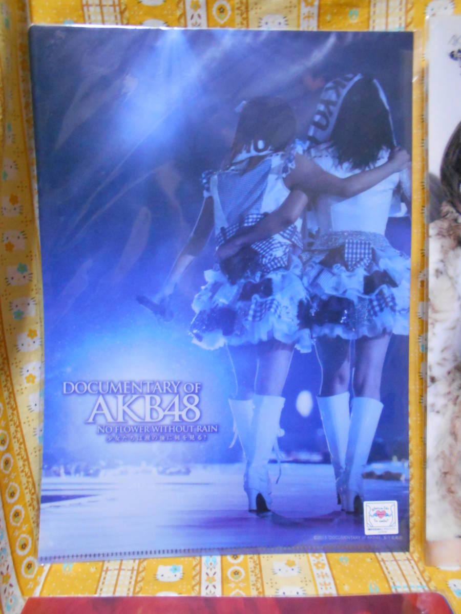 ♪AKB48新品クリアファイル７枚ドキュメンタリィオブAKB48＆チームサプライズ＆飛翔入手＆coco一番２種＆素敵な三角関係指原莉乃_画像2