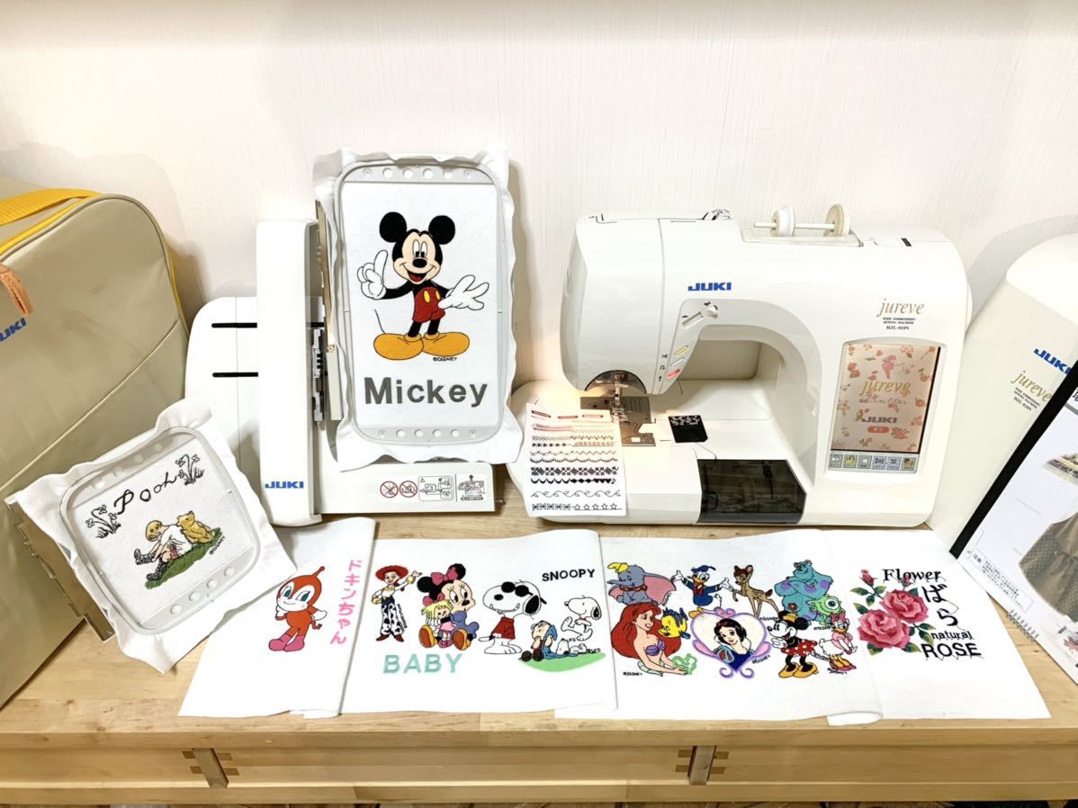 一番人気物 ジューキ 文字 刺繍 ディズニー ミッキー ミシン ハンドメイドjuki 本体 その他 Alrc Asia