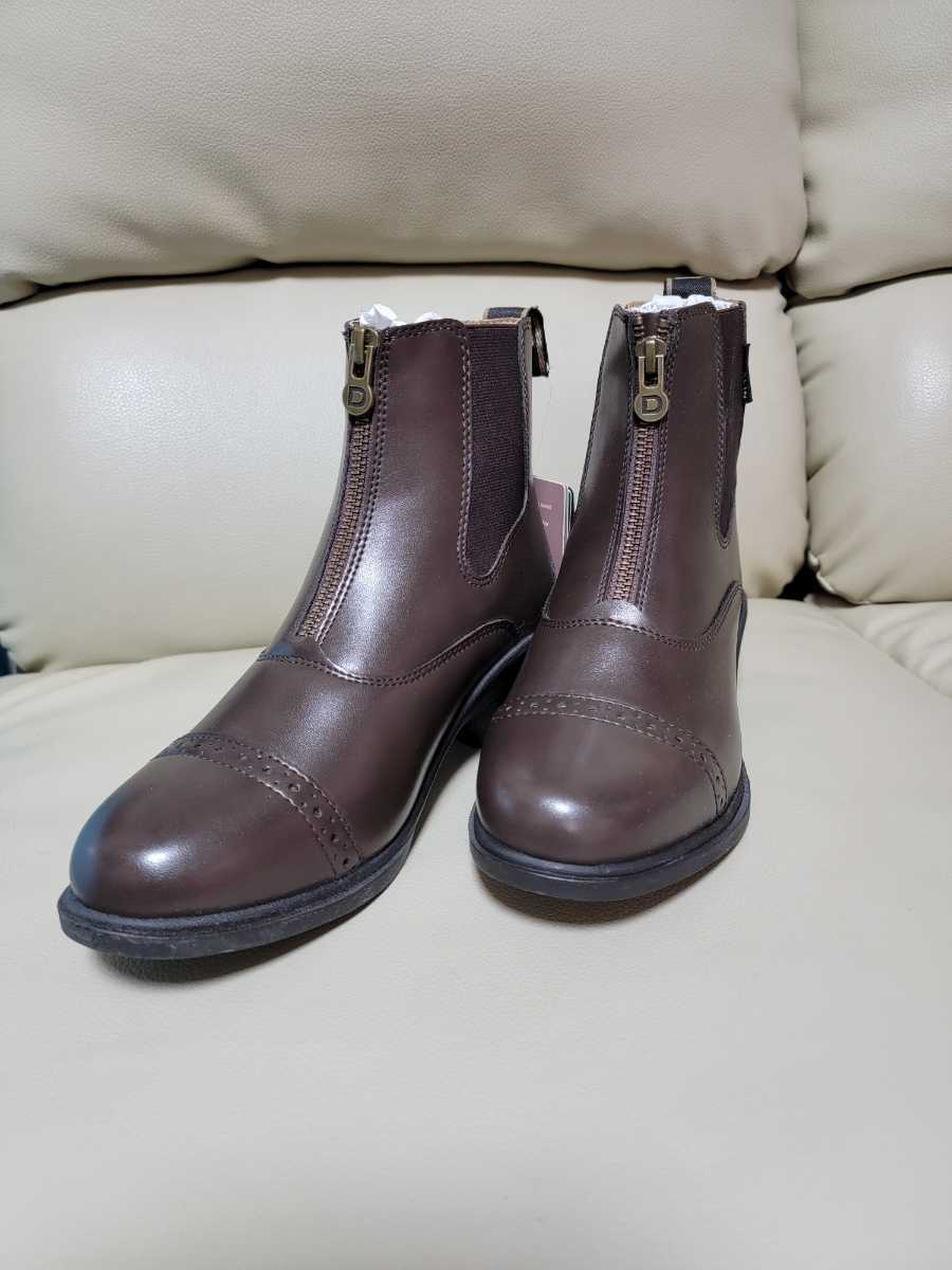 美品】 乗馬用品 本革 DUBLIN ダブリン ショートブーツ
