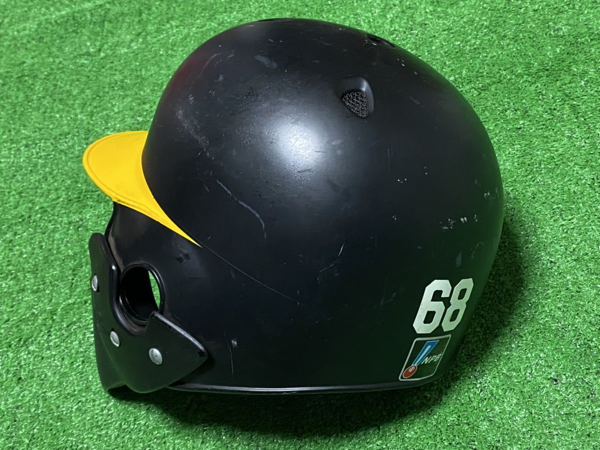 阪神タイガース 68 俊介 現役引退 2021シーズン実使用ヘルメット 阪神タイガース 68 俊介 現役引退 2021シーズン実使用ヘルメット
