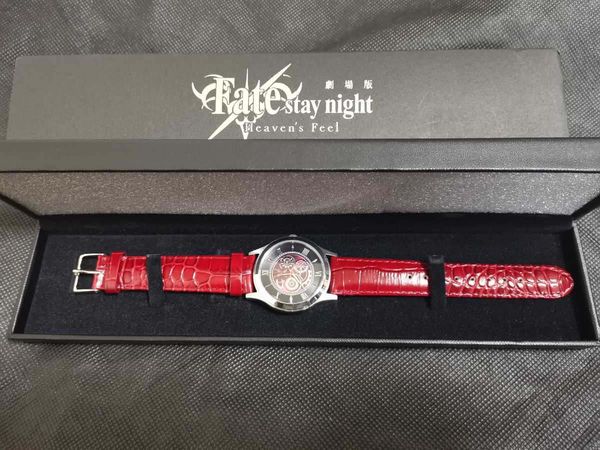 ショッピング売品 未使用 レア Fate セイバーモデル 腕時計 リスト