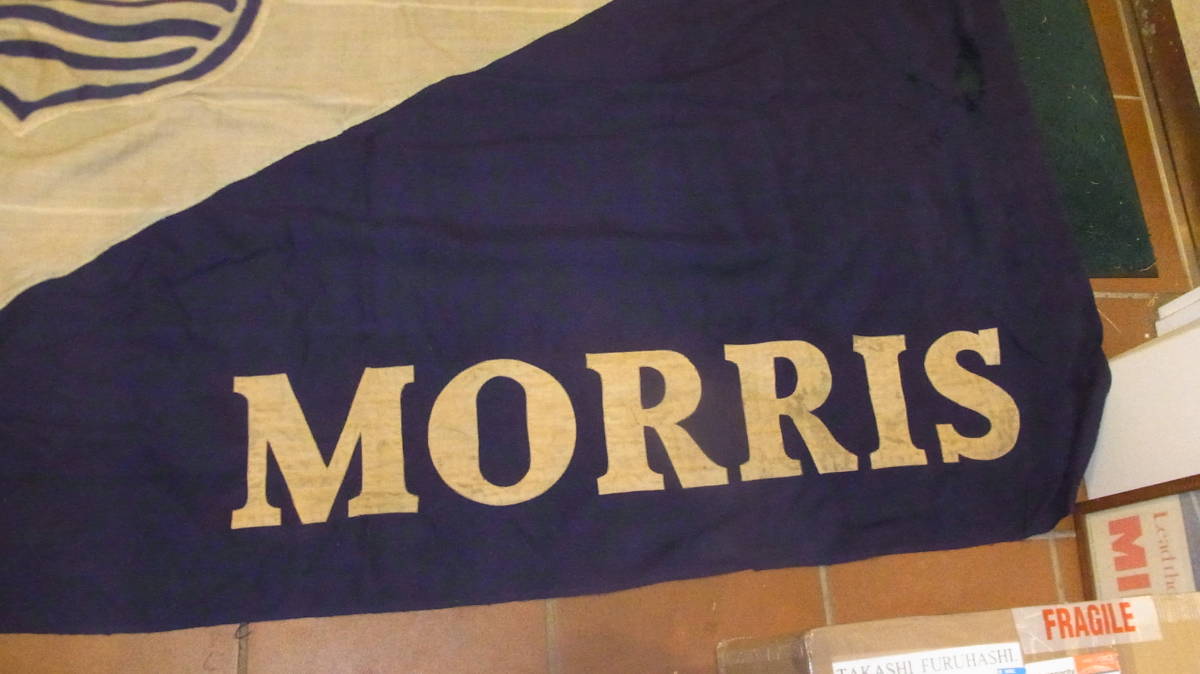 BMC Mini MORRIS MINI COOPER Morris дилер флаг подлинная вещь редкость 
