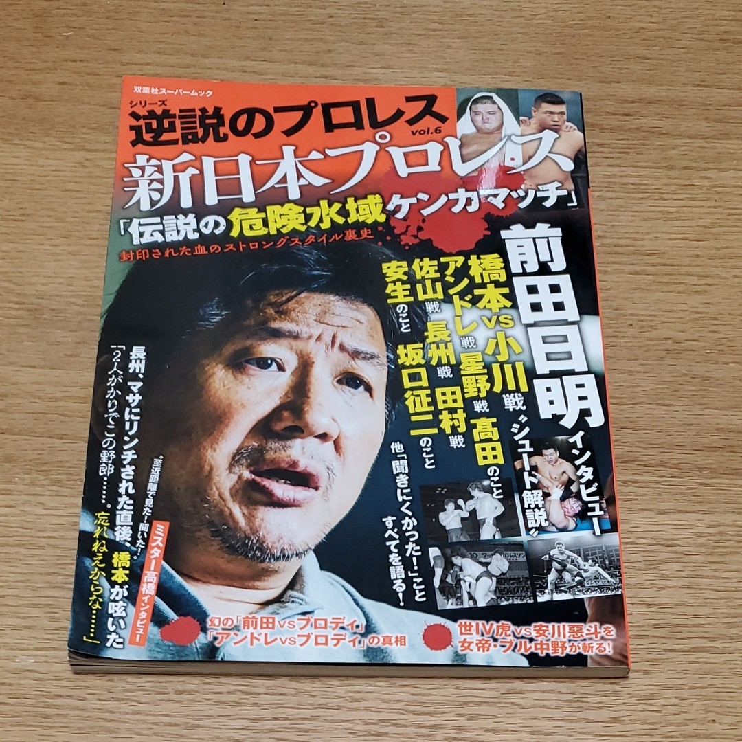 逆説のプロレス vol.6  新日本プロレス 伝説の危険水域 ケンカマッチ