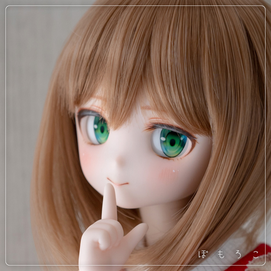 DDH-27(セミホワイト肌) カスタムヘッド(ソフビ盛り)+アイ_(2) www