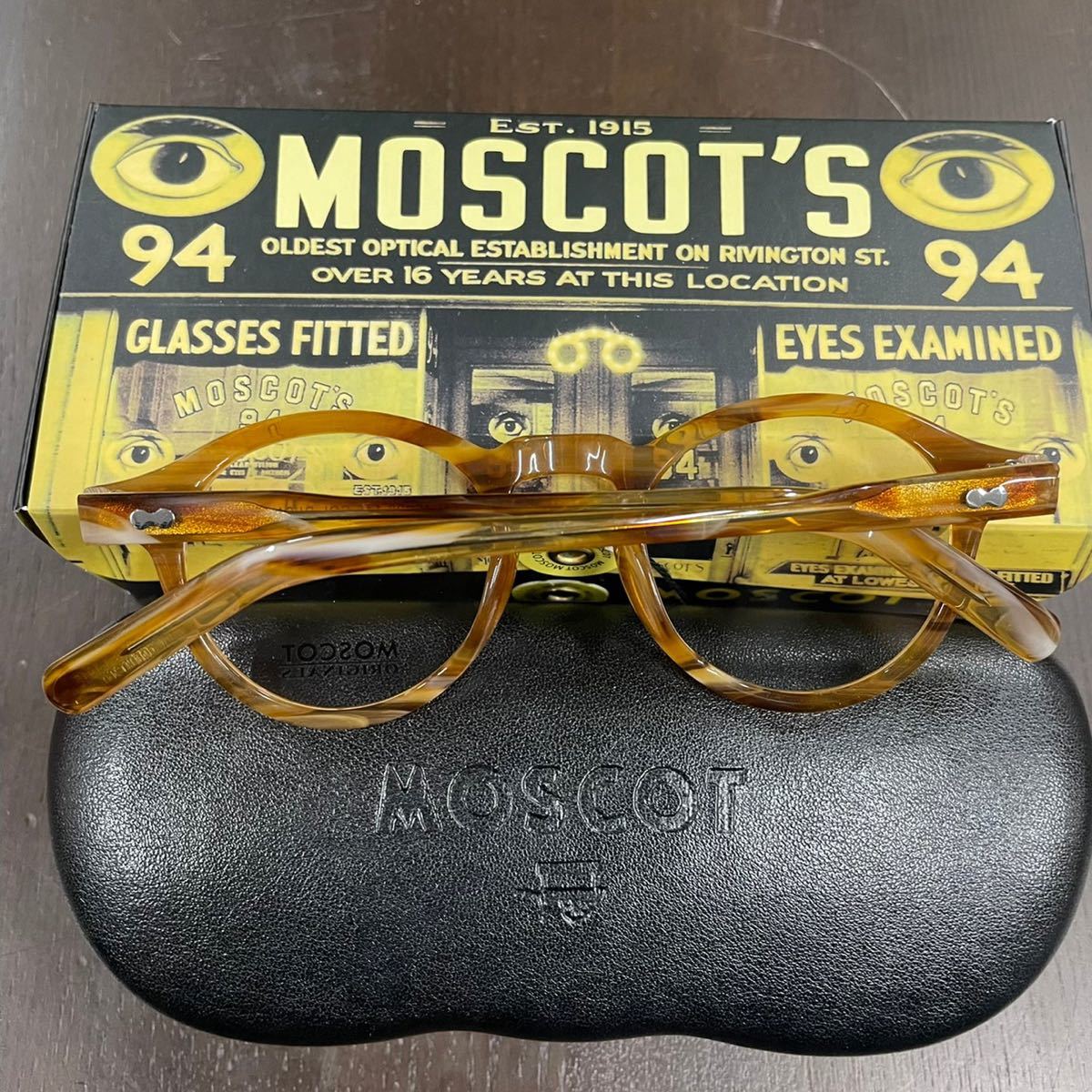 モスコット MOSCOT MILTZEN ミルツェン ミルゼン メガネ 眼鏡 イエロー