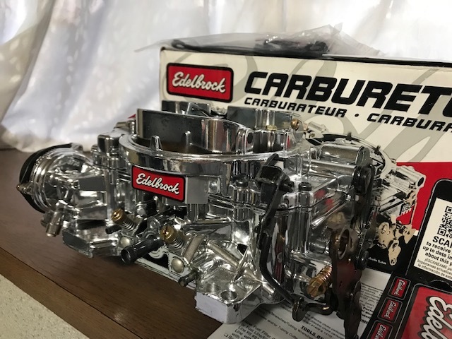 ランキング受賞 Edelbrock エンデラシャイン キャブレター 18034 インパラ ハイドロ ローライダー デイトン OG NOS 絶版