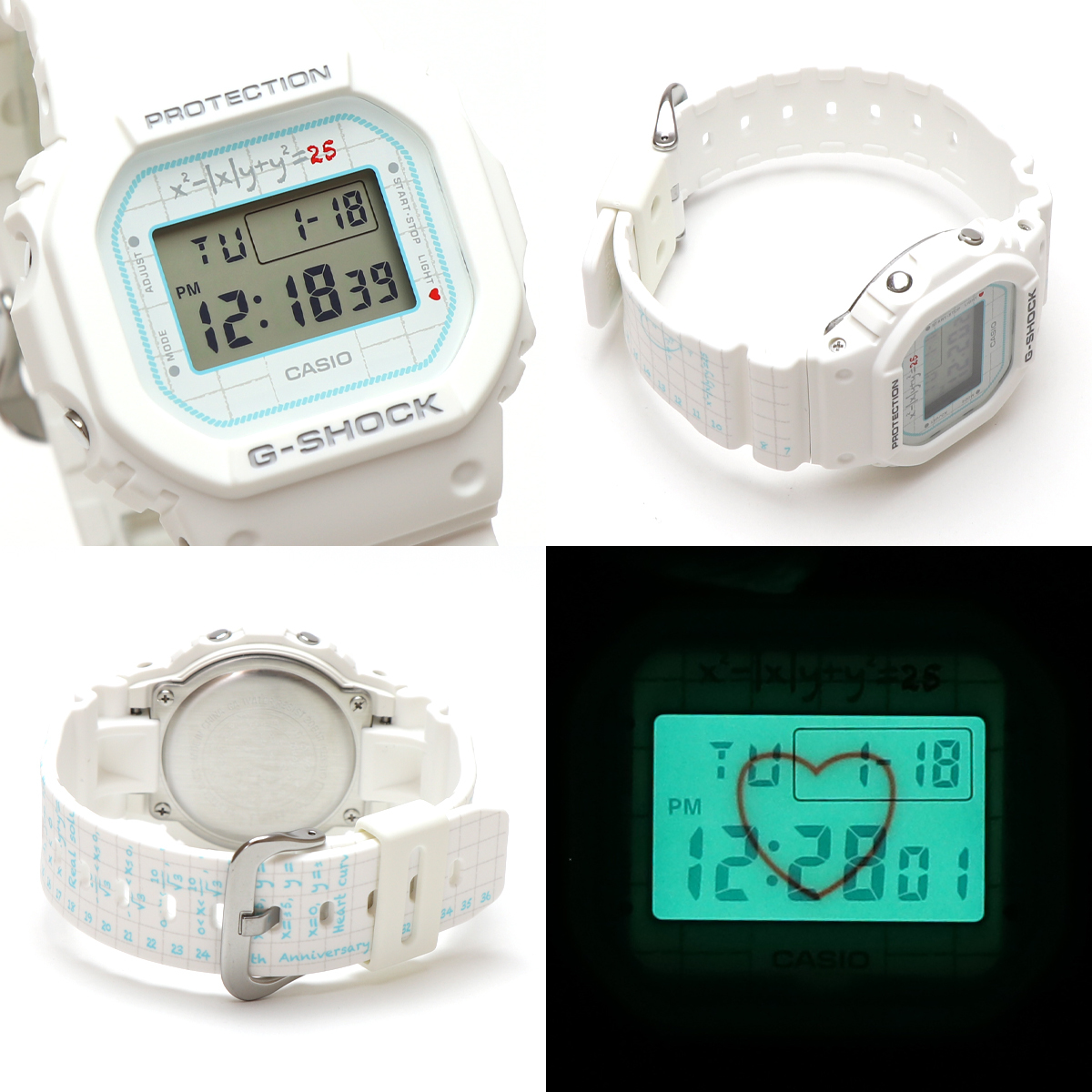 CASIO LOVER’S COLLECTION LOVB カシオ ラバコレ ラバーズコレクション ホワイト ペアウォッチ スクエア 四角 デジタル