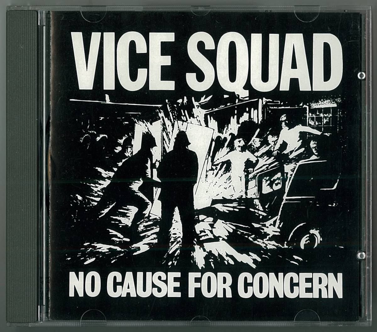 VICE SQUAD ／ NO CAUSE FOR CONCERT　輸入盤ＣＤ　　　検～ beki discharge g.b.h exploited chaos U.K disorder crass_画像1