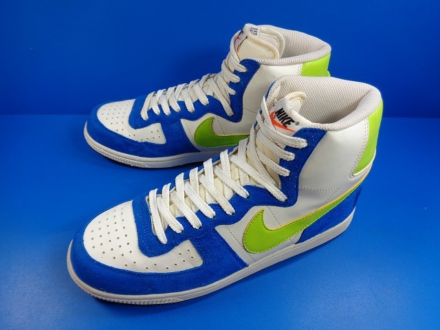 10374■美品 10年製 NIKE TERMINATOR HIGH BASIC ND ナイキ ターミネーター ハイ ベイシック 26 cm 336609-108の画像1