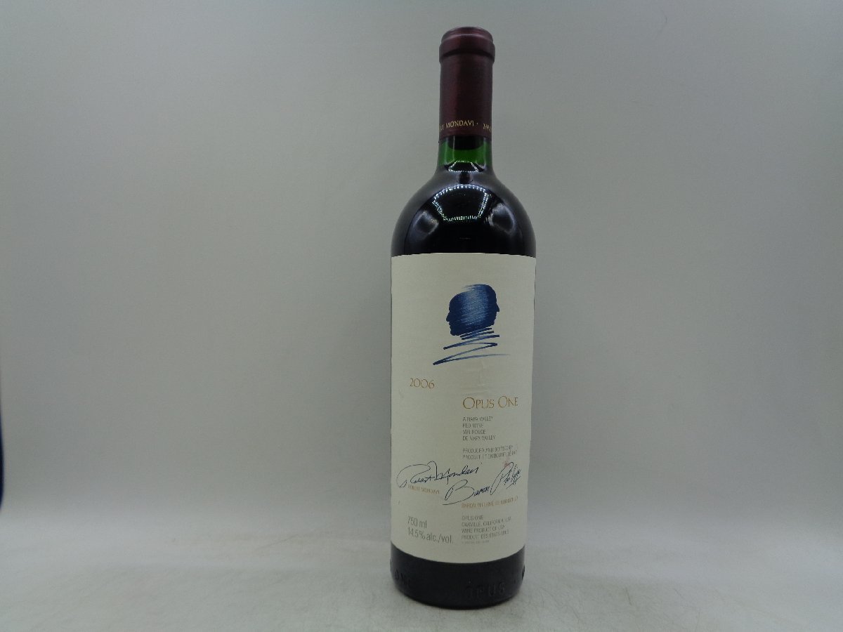 同梱OK商品】OPUS ONE 2006 オーパスワン カリフォルニア 赤ワイン