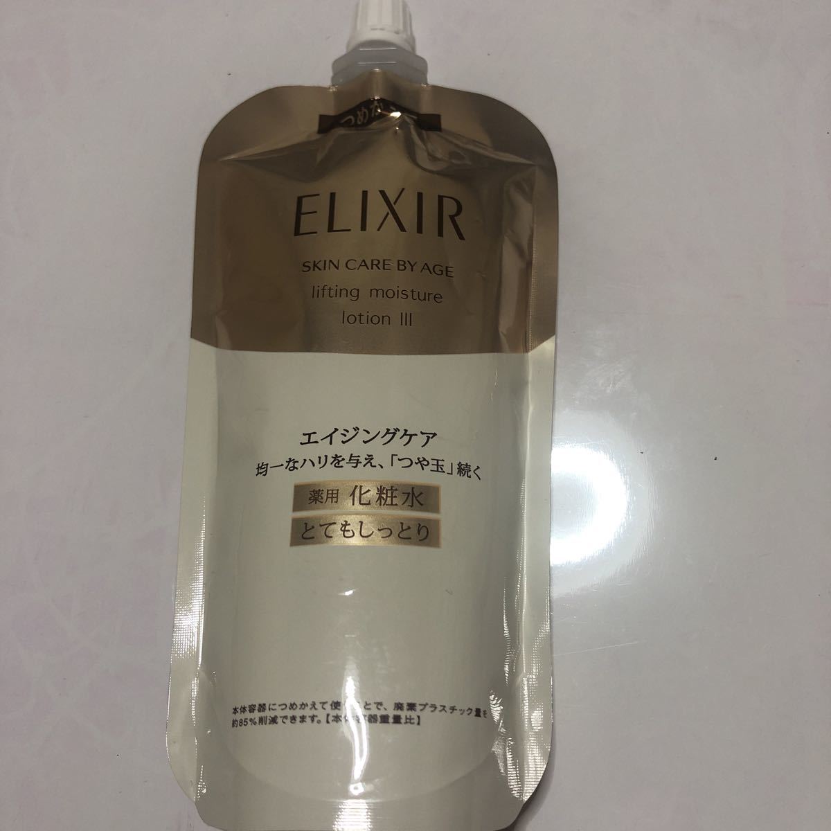 ELIXIR エリクシール　リフトモイスト　ローション　エイジングケア　薬用　化粧水　とてもしっとり　150ml つめかえ用　新品　1円スタート_画像1